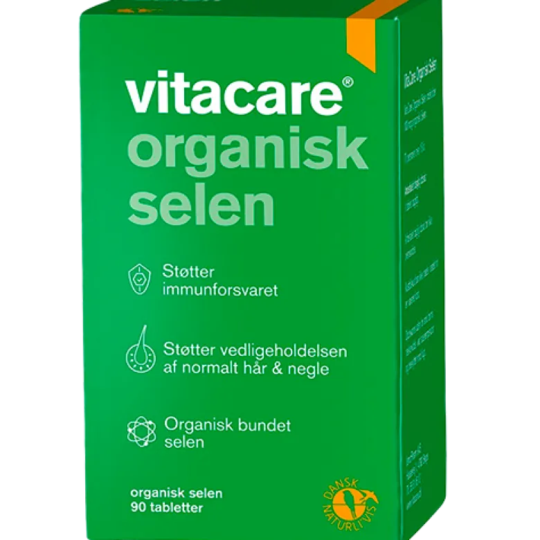 VitaCare Organisk Selen (90 tabletter)