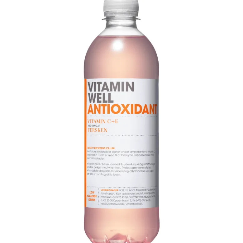 Vitamin Well Antioxidant - Fersken (500 ml)