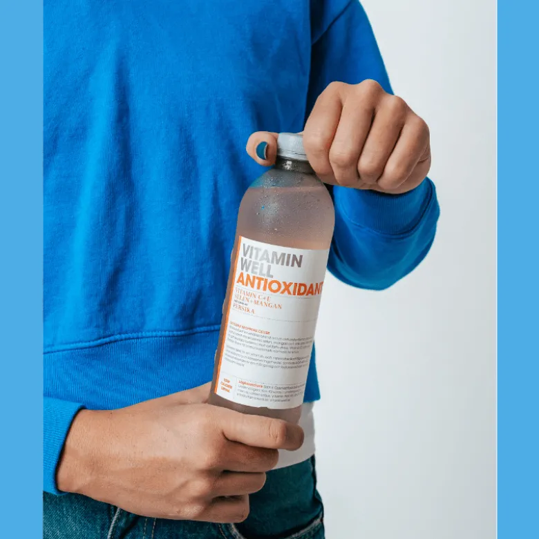 Vitamin Well Antioxidant - Fersken (500 ml)