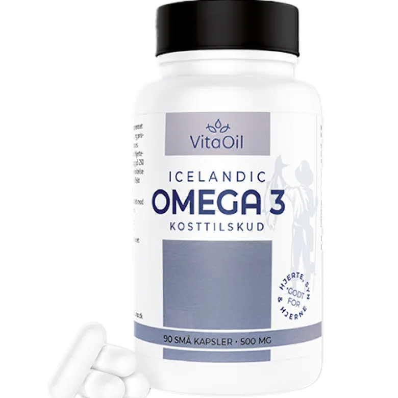 VitaOil Icelandic Omega 3 (90 kaps)