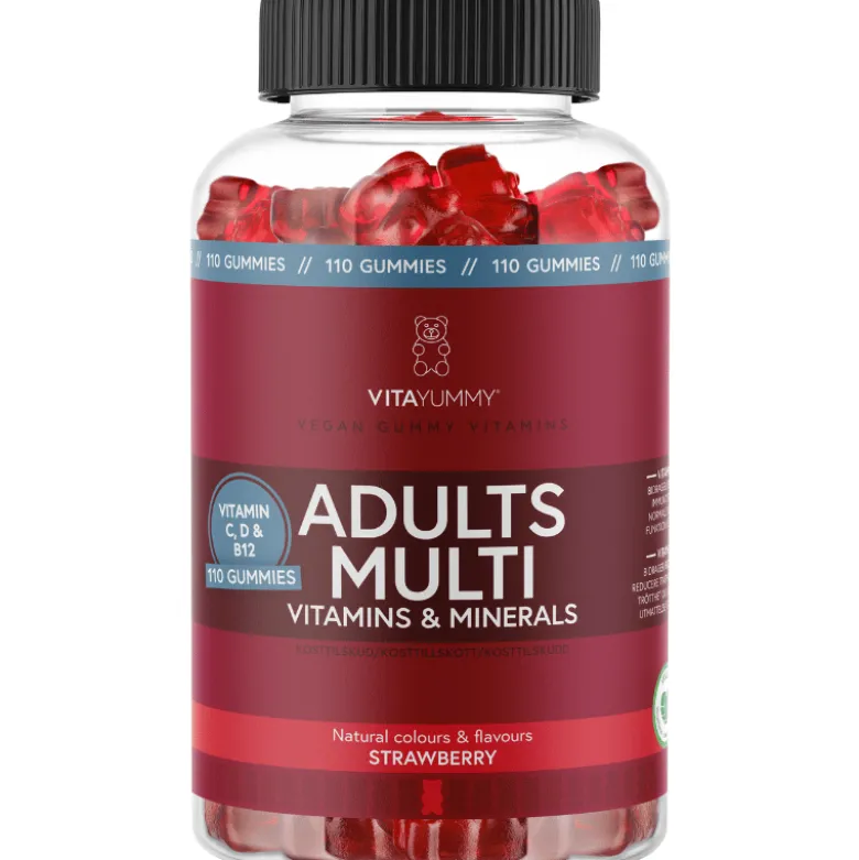 VitaYummy Adults Multi Strawberry (110 stk)