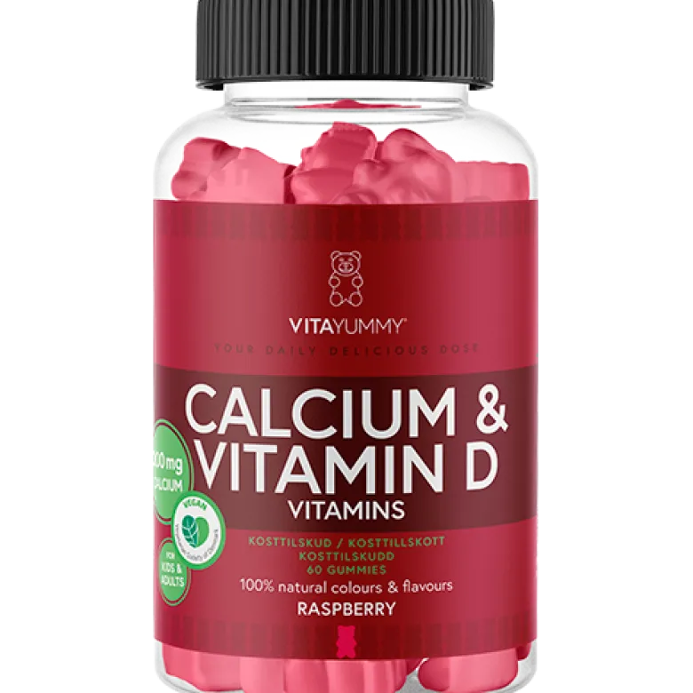 VitaYummy Calcium + D Vitamin Gummies (60 stk)