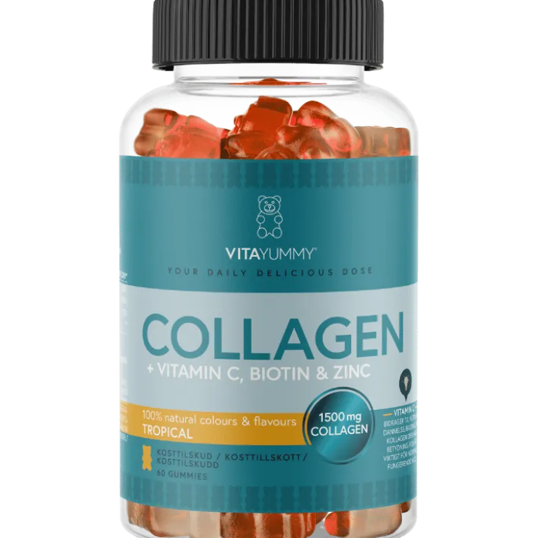 VitaYummy Collagen Tropical (60 stk)