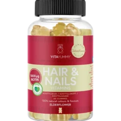 VitaYummy Hair & Nails Elderflower (60 stk)