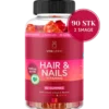 VitaYummy Hair & Nails Mixed - Raspberry & Peach (90 stk)