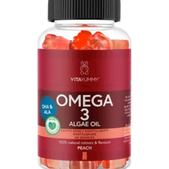 VitaYummy Omega 3 Peach (60 stk)