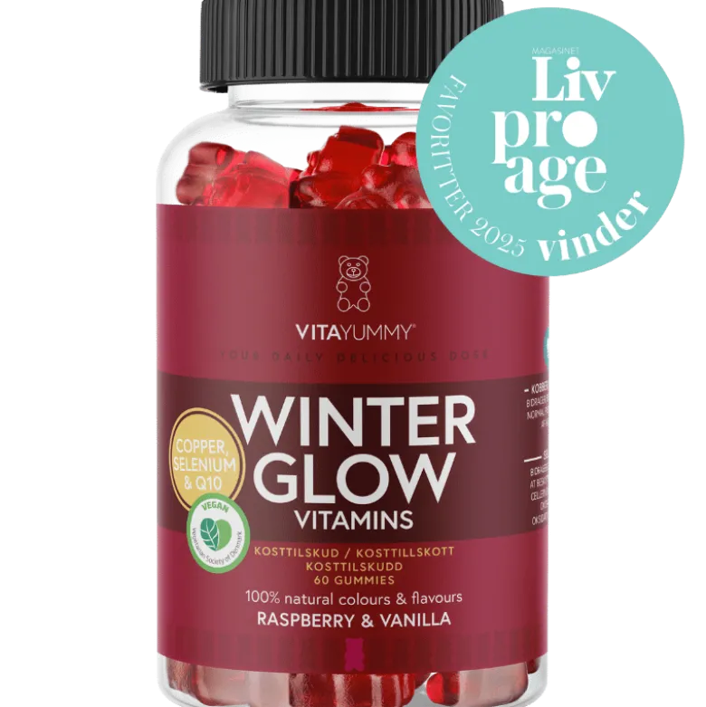 VitaYummy Winter Glow Raspberry Vanilla (60 stk)