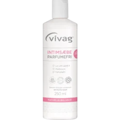 Vivag Intimsæbe Parfumefri (250 ml)