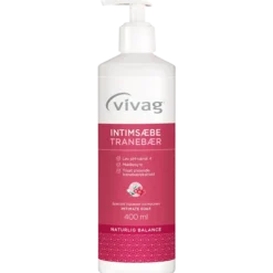Vivag Intimsæbe Tranebær (400 ml)