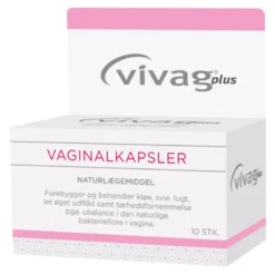Vivag Vaginalkapsler uden applikatorer (10 kapsler)