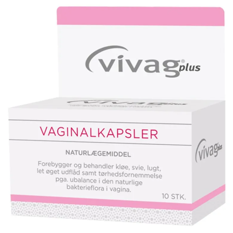 Vivag Vaginalkapsler uden applikatorer (10 kapsler)