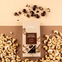 Vivani Choco Dragee Cashew Ø (75 g)
