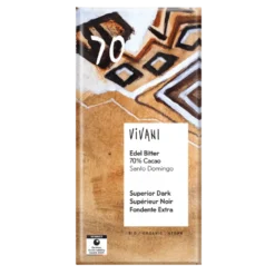 Vivani Ædelbitter Santo Domingo 70% Kakao Ø (80 g)