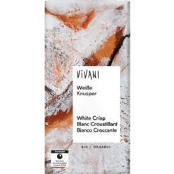 Vivani Hvid Chokolade Crisp Ø (80 g)