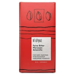 Vivani Mørk Marcipan Amaretto Ø (100 gr)