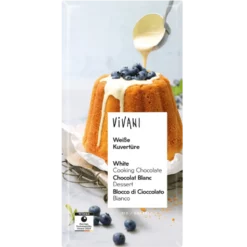 Vivani Overtrækschokolade Hvid Ø (150 g)