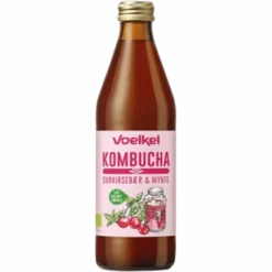 Voelkel Kombucha Kirsebær-Mynte Ø (0,33 l)