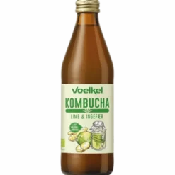 Voelkel Kombucha Lime-Ingefær Ø (0,33 l)