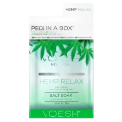 VOESH Pedi In A Box Deluxe 4 Step Pedicure Hemp Relax (1 stk)