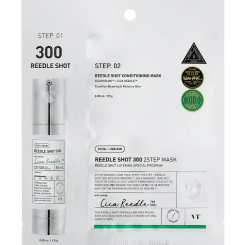 VT Cosmetics Reedle Shot 300 2-Step Mask (1 stk)