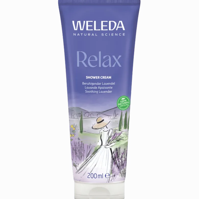 Weleda Aroma Shower Relax Creamy Body Wash (200 ml)