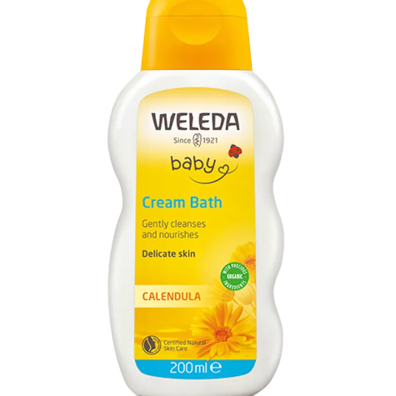 Weleda Calendula Cream Bath Mamma & Baby (200 ml)