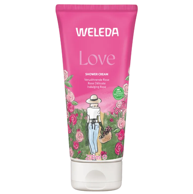 Weleda Love Shower Cream Rose (200 ml)