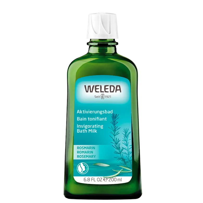 Weleda Rosemary Invigorating Bath Milk (200 ml)