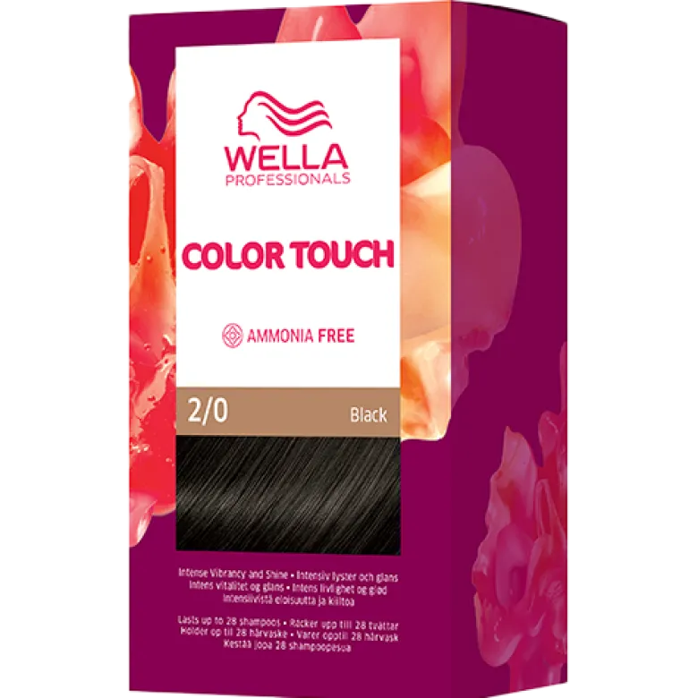 Wella Color Touch Pure Naturals Black 2/0 (130 ml)