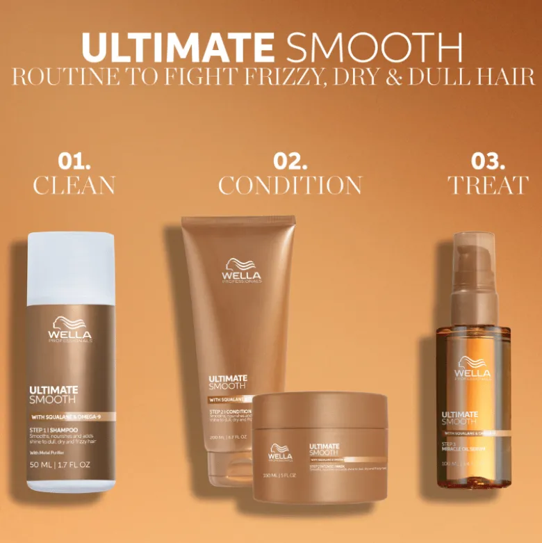 Wella Professionals Ultimate Smooth Shampoo (50 ml)