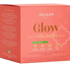 Wellexir Glow Beauty Drink Peach Ice Tea (30x6 g)