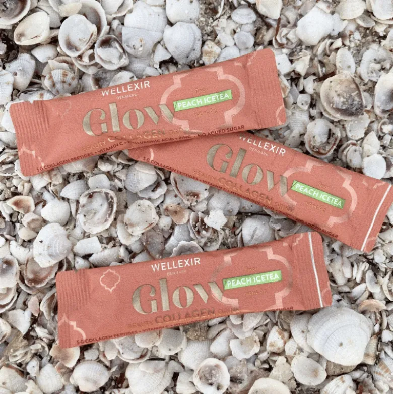 Wellexir Glow Beauty Drink Peach Ice Tea (30x6 g)