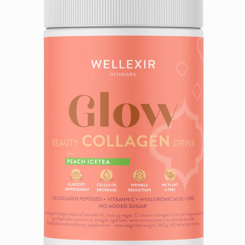 Wellexir Glow Beauty Drink Peach Ice Tea (360 g)