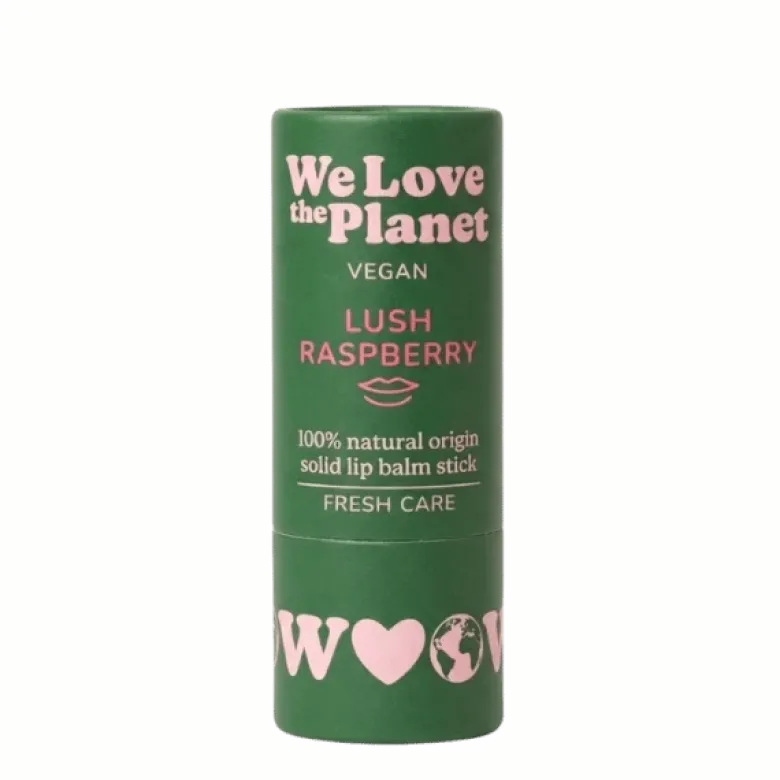 We Love The Planet Lip Balm Lush Raspberry (4,9 g)
