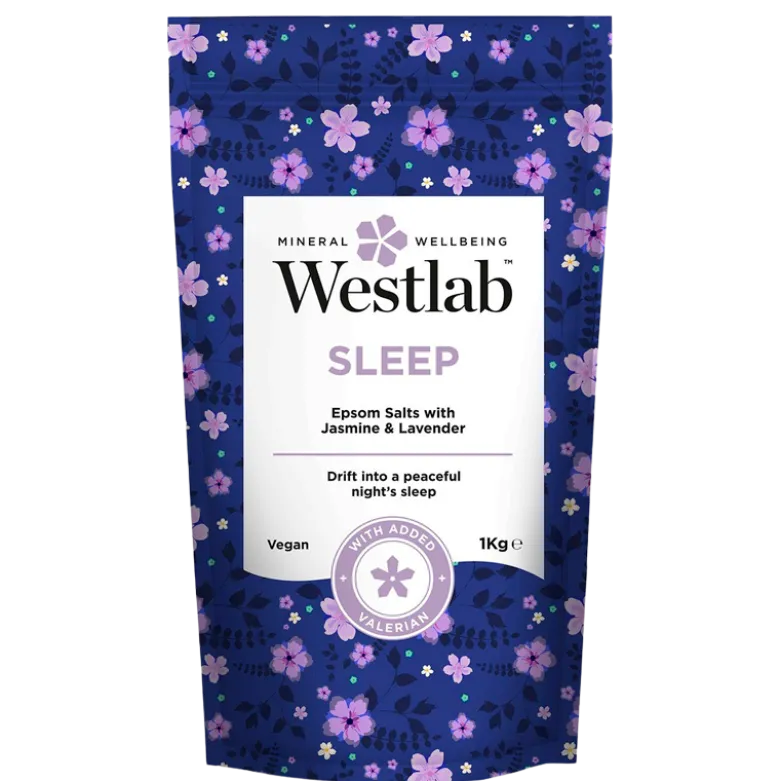 Westlab Epsom & Dead Sea Badesalt Sleep (1 kg)