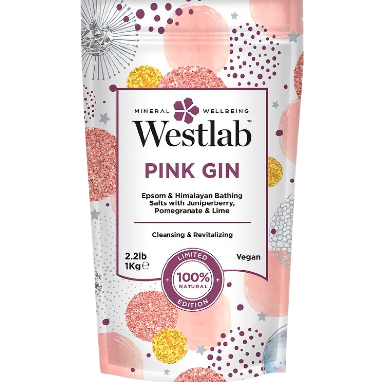Westlab Epsom & Himalayan Badesalt Pink Gin (1 kg)