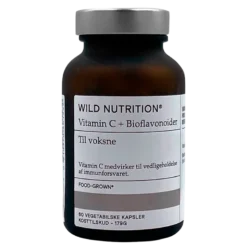 Wild Nutrition Food-Grown Vitamin C & Bioflavonoids (60 kaps)