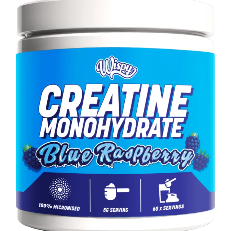 Wispy Creatine Monohydrate Blue Raspberry (300 g)