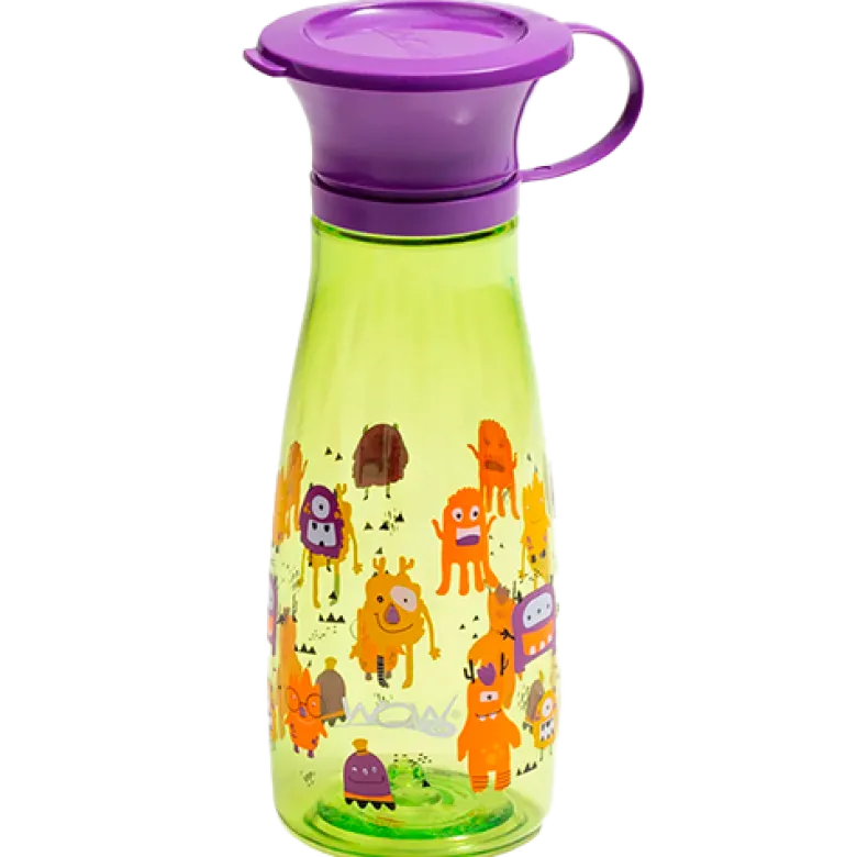 WOW Cup Mini Neongrøn/Lilla Tritan (350 ml)