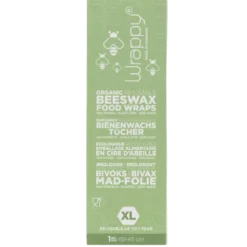 Wrappy Genanvendeligt Bivoks Madindpakning Ø 45x45 cm (1 stk)