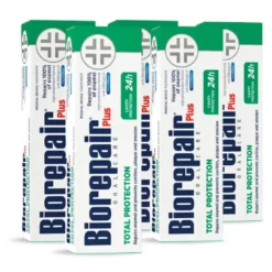 5 x Biorepair Plus Total Protection Tandpasta (75 ml)