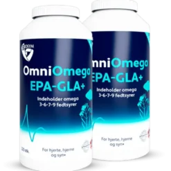 2 x Biosym OmniOmega EPA-GLA+ (220 kapsler)