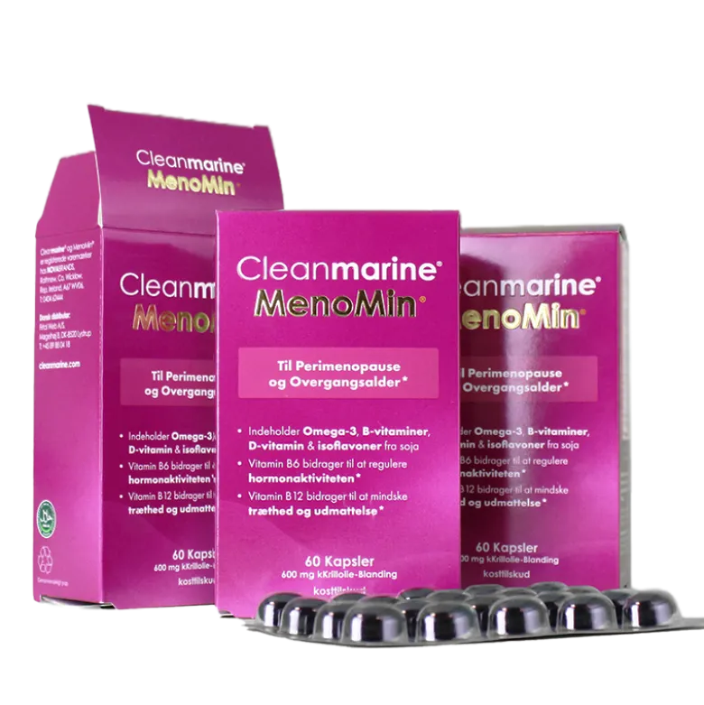 3 x CleanMarine MenoMin (60 kaps)