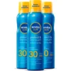 3 x Nivea Protect & Dry Touch Sun Mist SPF 30 (200 ml)