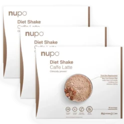 3 x Nupo Diet Shake Caffe Latte (960g)