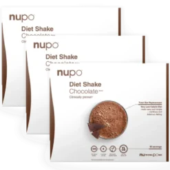 3 x Nupo Diet Shake Chocolate (960 g)