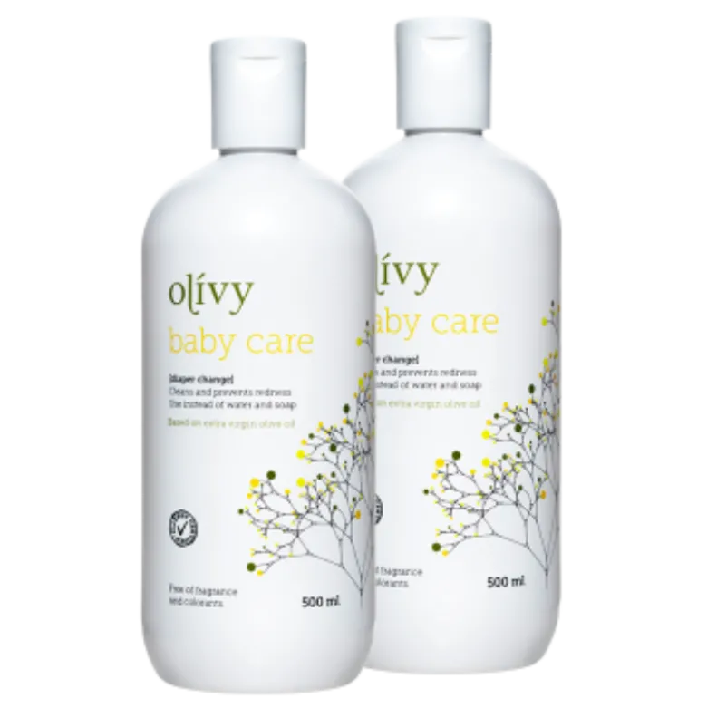2 x Olívy Baby Care Diaper Change Stor (500 ml)