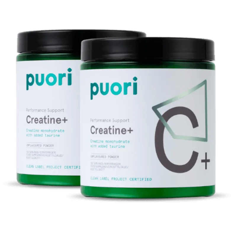 2 x Puori Creatine+ (325 g)