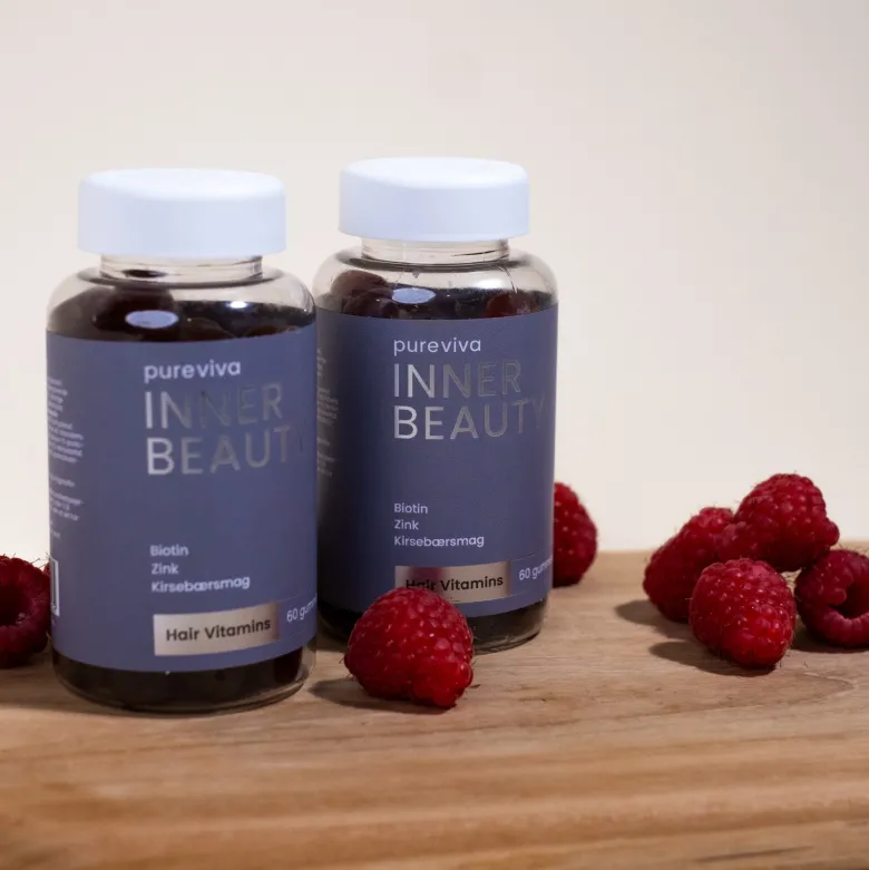3 x Pureviva Hair Vitamins (60 gummies)