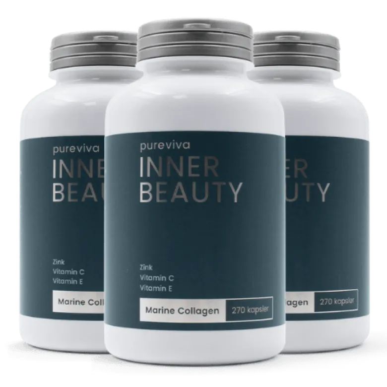 3 x Pureviva Marine Collagen (270 kaps)